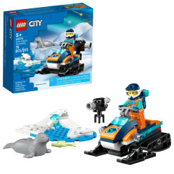 LEGO City 60376 Arctic Explorer Snowmobile Age 5+ 70pcs