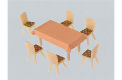 FALLER Tables (4) and Chairs (24) Model Kit HO Gauge 180442