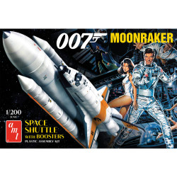 AMT 1208 Moonranker Space Shuttle 007 James Bond 1:200 Plastic Model Kit