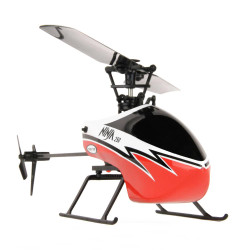 Twister Ninja 250 RC Helicopter RTF w/Co-Pilot Assist - Red - TWST1001R