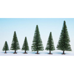 NOCH Fir (10) Hobby Trees 5-14cm HO Gauge Scenics 26920