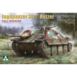 Takom 2170 WWII Jagdpanzer 38(t) Hetzer w/Interior Early Prod. 1:35 Model Kit