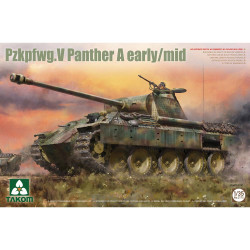 Takom 2175 WWII PzKpfwg.V Panther A Early/Mid Tank 1:35 Model Kit