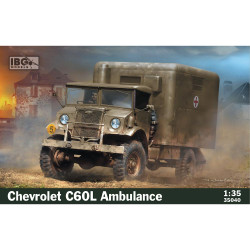 IBG Models 35040 Chevrolet C60L Ambulance 1:35 Plastic Model Kit