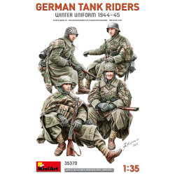 Miniart 35370 German Tank Riders w/Winter Uniform 1944-45 1:35 Plastic Model Kit