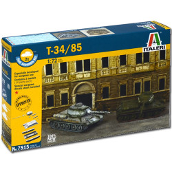 ITALERI Russian Tank T34/85 7515 1:72 Military Model Kit