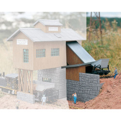 PIKO Gravel Works Side Building Kit G Gauge 62010