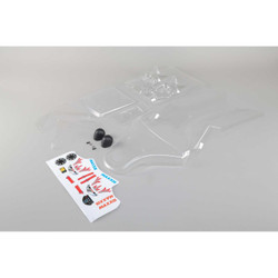 Losi Body Set  w/sticker sheet, Clear: DBXL-E LOS250018