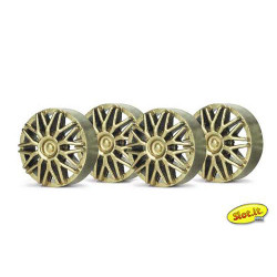 SLOT.IT Wheel Insert BBS Type Gold for PA17/24 (4) SIPA03G