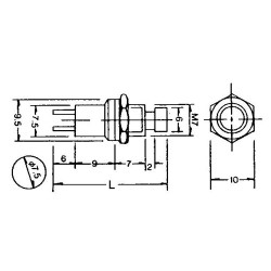 GAUGEMASTER Push to Make Switch Pack - Black (5) GM513