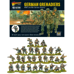 Warlord Games Bolt Action: German Grenadiers Plastic Box Set WWII Late WGB-WM-09