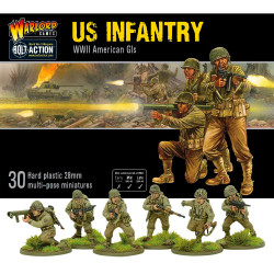 Warlord Games Bolt Action: US Infantry - WWII American GIs x30 402013012
