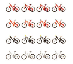 FALLER Mountain Bikes Model Kit V HO Gauge 180445
