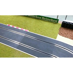 SLOT TRACK SCENICS K-S Kerb - Straight 175mm x 4 - for Scalextric