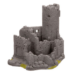 NOCH Castle Ruin Hard Foam Building 20x16.3x16.5cm HO Gauge Scenics 58605