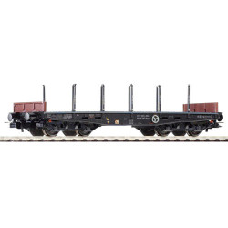 PIKO Expert PKP 401Z Bogie Low Sided Stake Wagon IV HO Gauge 58414-3