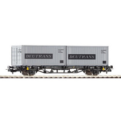 PIKO Hobby DR Lgs579 Deutrans Container Wagon IV HO Gauge 57747