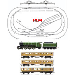 HORNBY Digital Train Set HL14 - 2020 Large Layout with Suspension Bridge