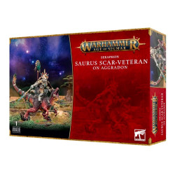 Games Workshop Warhammer AoS Seraphon: Saurus Scar-Veteran On Aggradon 88-24