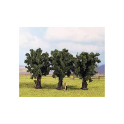 NOCH Maple (3) Classic Trees 9cm HO Gauge Scenics 25150