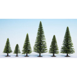 NOCH Spruce (25) Hobby Trees 5-14cm HO Gauge Scenics 26825