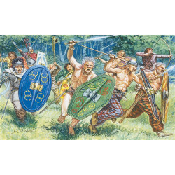 ITALERI Gaul Warriors 1st-2nd Cty B.C. C 6022 1:72 Figures Kit