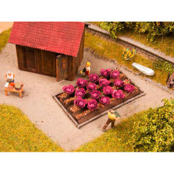 NOCH Red Cabbages (16) Deco Minis HO Gauge Scenics 13218