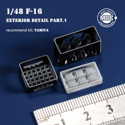 Mini Craft Collection 4809 F-16 Exterior Detail Part 1 1:48 Tamiya Model Part