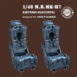 Mini Craft Collection 4807 M.B. MK-H7 Ejection Seats x2 USAF F-4 1:48 Model Part