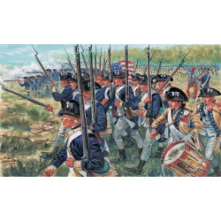 ITALERI American Infantry US Independance War 6060 1:72 Figures Kit