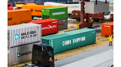 FALLER China Shipping 40' Hi Container V HO Gauge 180844