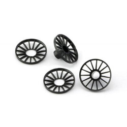 SLOT.IT Wheel Inserts Kit For 4WD System 17.3mm (2+2) SIPA69