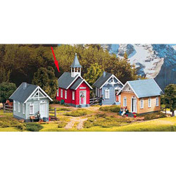 PIKO Little Red School House Kit G Gauge 62243