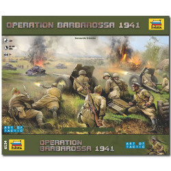 ZVEZDA 6134 Wargame Barbarossa 1941 Model Kit 1:72