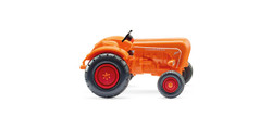 Wiking Allgaier Tractor Orange 1952-55 HO Gauge 87848
