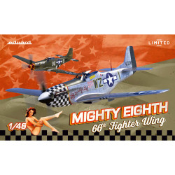 Eduard 11174 NA P-51D Mustang Mighty Eighth 66th Fighter Wing 1:48 Model Kit