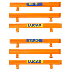 SCALEXTRIC Armco Barriers 6 Yellow