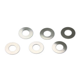 SLOT.IT 0.08mm Spacers for 4WD System (6) SICH94