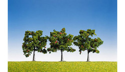 FALLER Apple Trees 80mm (3) HO Gauge Scenics 181403