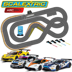 SCALEXTRIC Digital ARC PRO Bundle SL6 2023 - 4 Cars JadlamRacing Layout