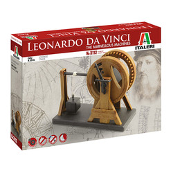 ITALERI Leonardo Da Vinci - Leverage Crane 3112   Model Kit