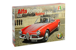 ITALERI Alfa Romeo Giulietta Spider 1300 3653 1:24 Car Model Kit