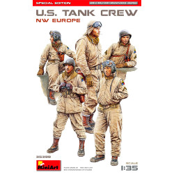 Miniart 35399 US Tank Crew NW Europe WWII 1:35 Model Kit