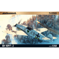 Eduard 82115 Messerschmitt Bf-109F-2 1:48 Aircraft Plastic Model Kit