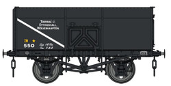 Dapol 14t Slope Sided Mineral Wagon Black Tarmac 550 O Gauge 7F-041-006