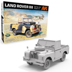 AK Interactive 35012 Land Rover 88 Series IIA Rover 8 1:35 Model Kit