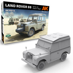 AK Interactive 35013 Land Rover 88 Series IIA Station Wagon 1:35 Model Kit