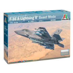 Italeri 1464 F-35A Lightning II Beast Mode 1:72 Plastic Model Kit