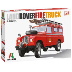 ITALERI 3660 Land Rover Fire Truck 1:24 Car Model Kit
