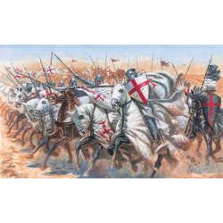ITALERI Medieval Era Templar Knights 6125 1:72 Figures Kit
